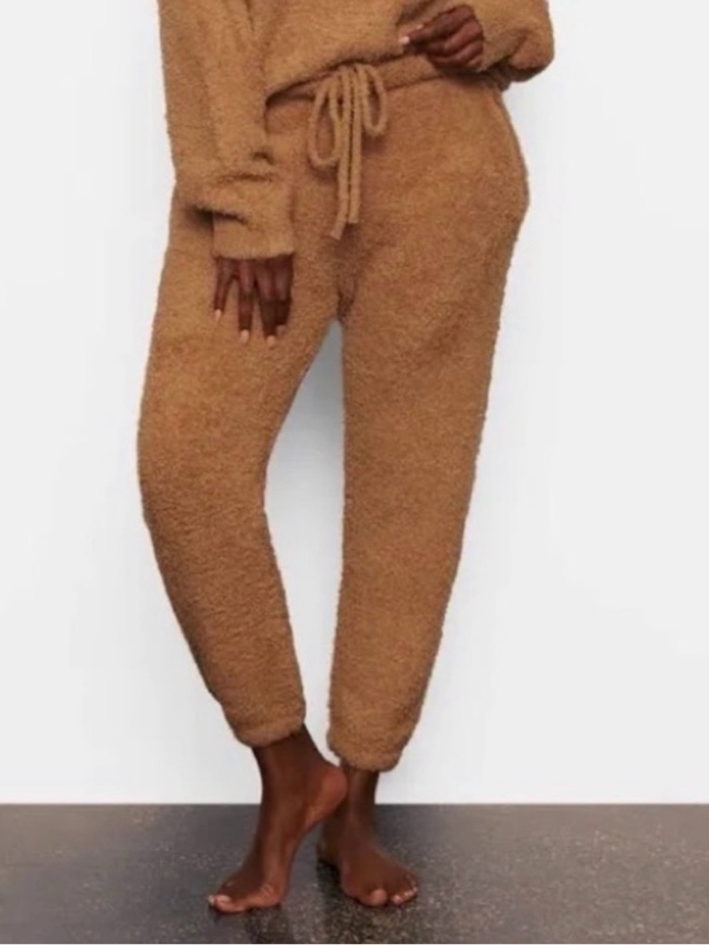 Skims boucle cozy jogger pants NWT